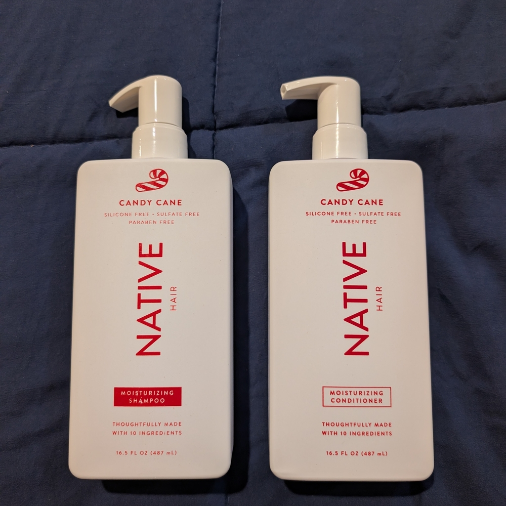 Native‎ Candy Cane Hair Care Duo - Red and White